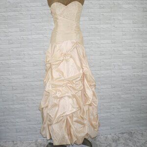 JUMP Gown Prom Homecoming Ball Gown Champaign Coquette Girl Dress Wedding 5